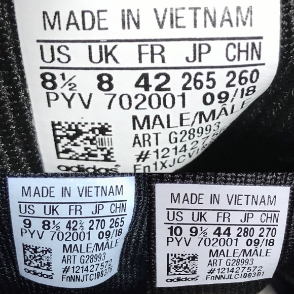 NEW Adidas P.O.D. S3.1 Black Solar Red - Picture 9 of 9